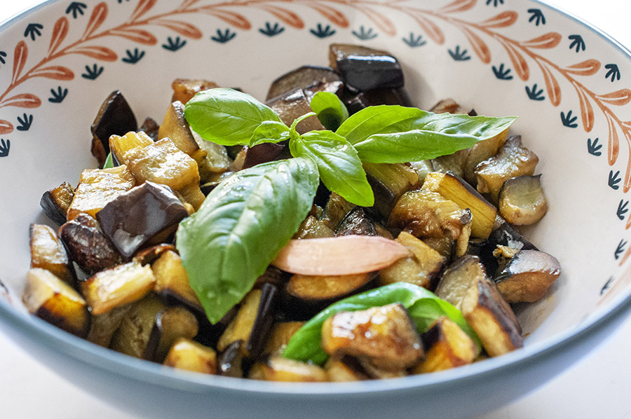 Melanzane a funghetto