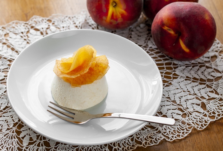 Mousse fredda alla pesca