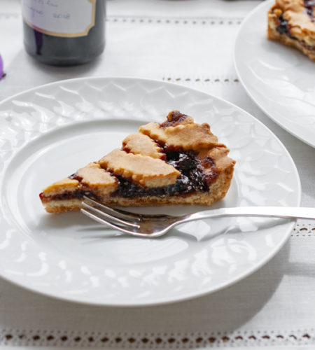 Crostata con le visciole