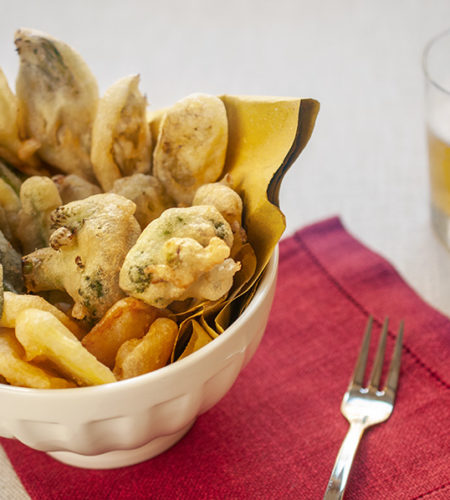 I pezzetti: fritto vegetale alla romana