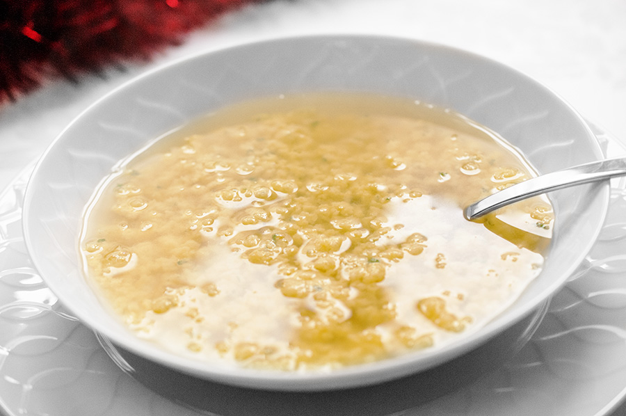 Stracciatella soup