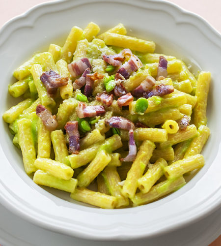 Pasta al pesto di fave di mamma