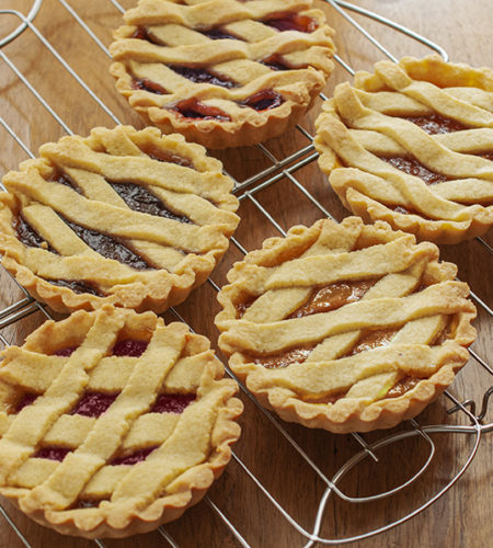 Crostata con la confettura o la marmellata