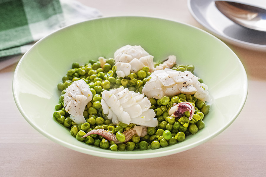 Cuttlefish With Peas Ilaria Barisi