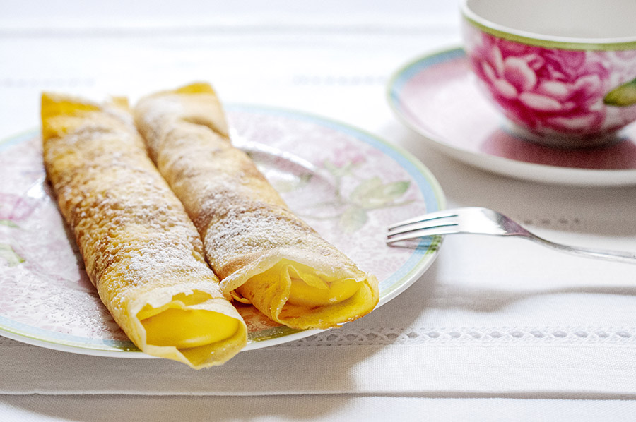 Crêpe dolci alla crema di Nonna Irene