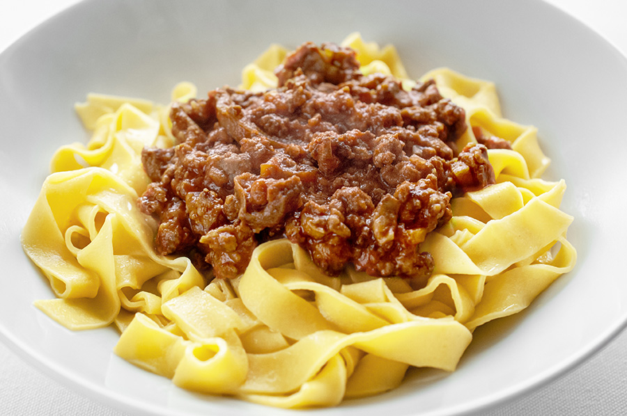 Fettuccine al ragù a modo mio