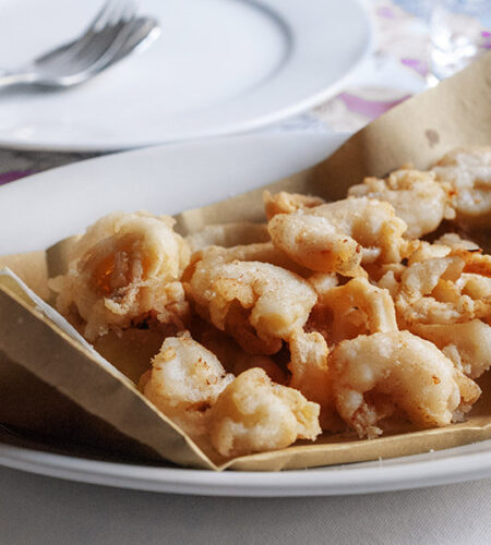 Frittura di calamari e gamberi