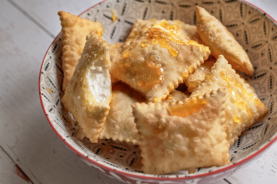Ravioli di ricotta fritti del Sulcis