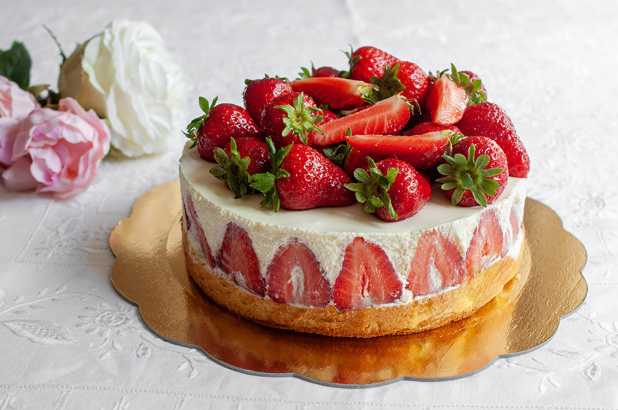 Torta fragolina