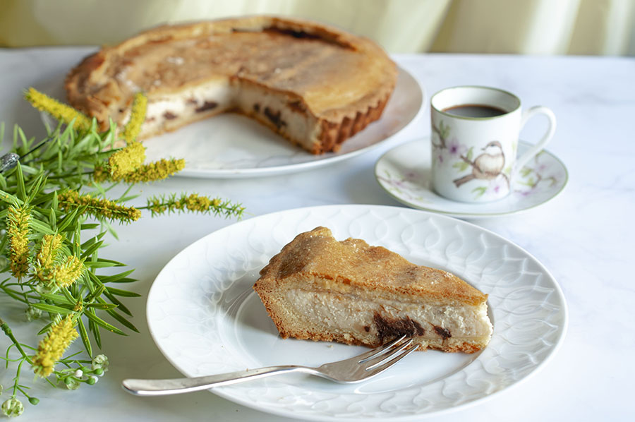 Crostata ricotta e cioccolato